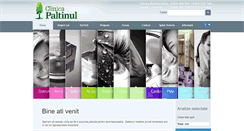 Desktop Screenshot of clinicapaltinul.ro